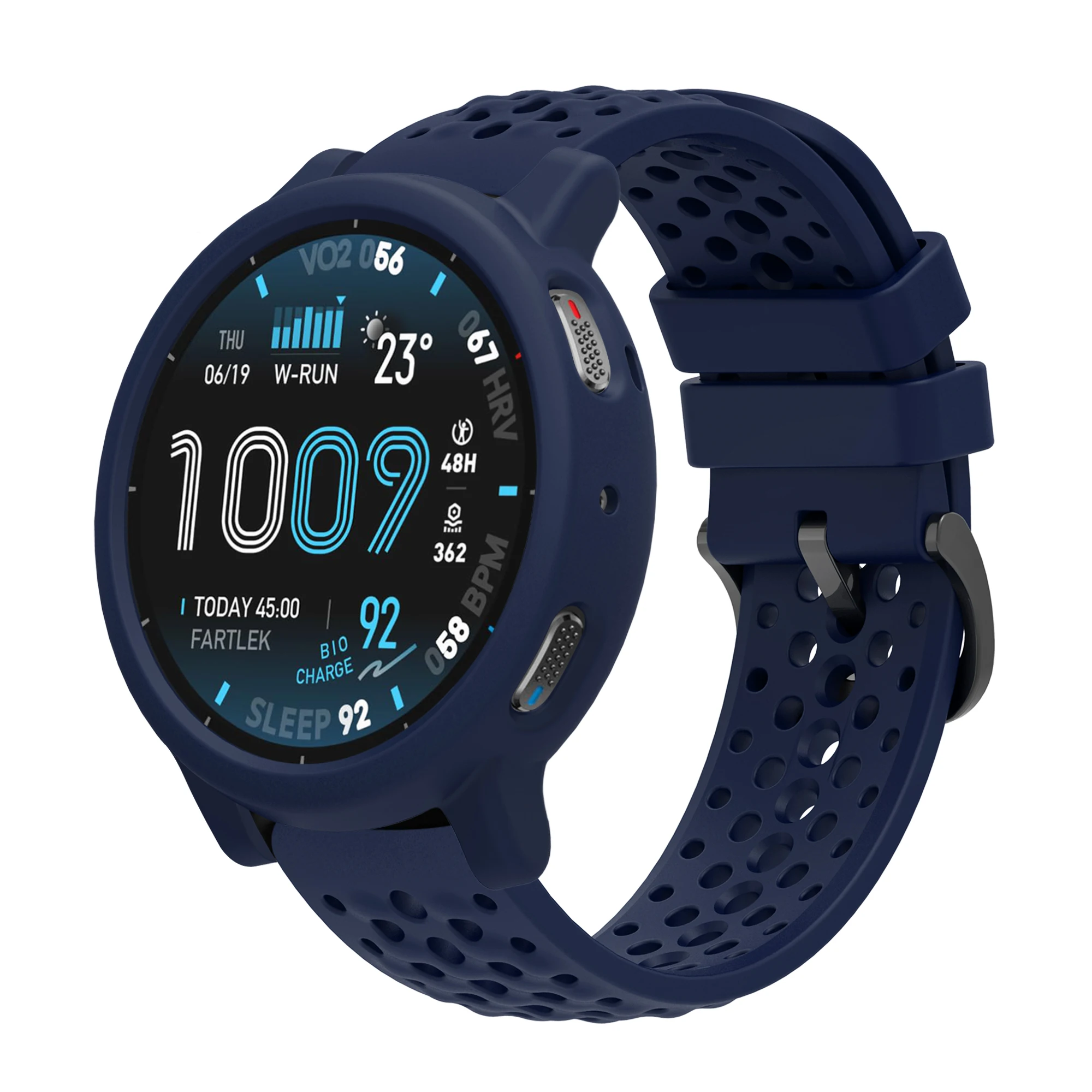 Silicone Protective Case+Strap For Amazfit Active Max Soft Protector Shell Frame Bumper Cover image 3