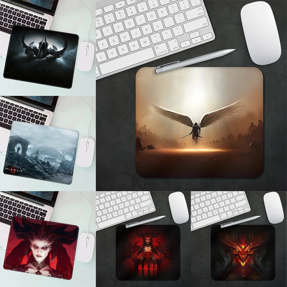 Diablo 4 HD Gamer Custom Gaming Mouse Pad XS Small Mousepad For PC Gamer Desktop Decoration Office Mouse Mat Deskmat Rug