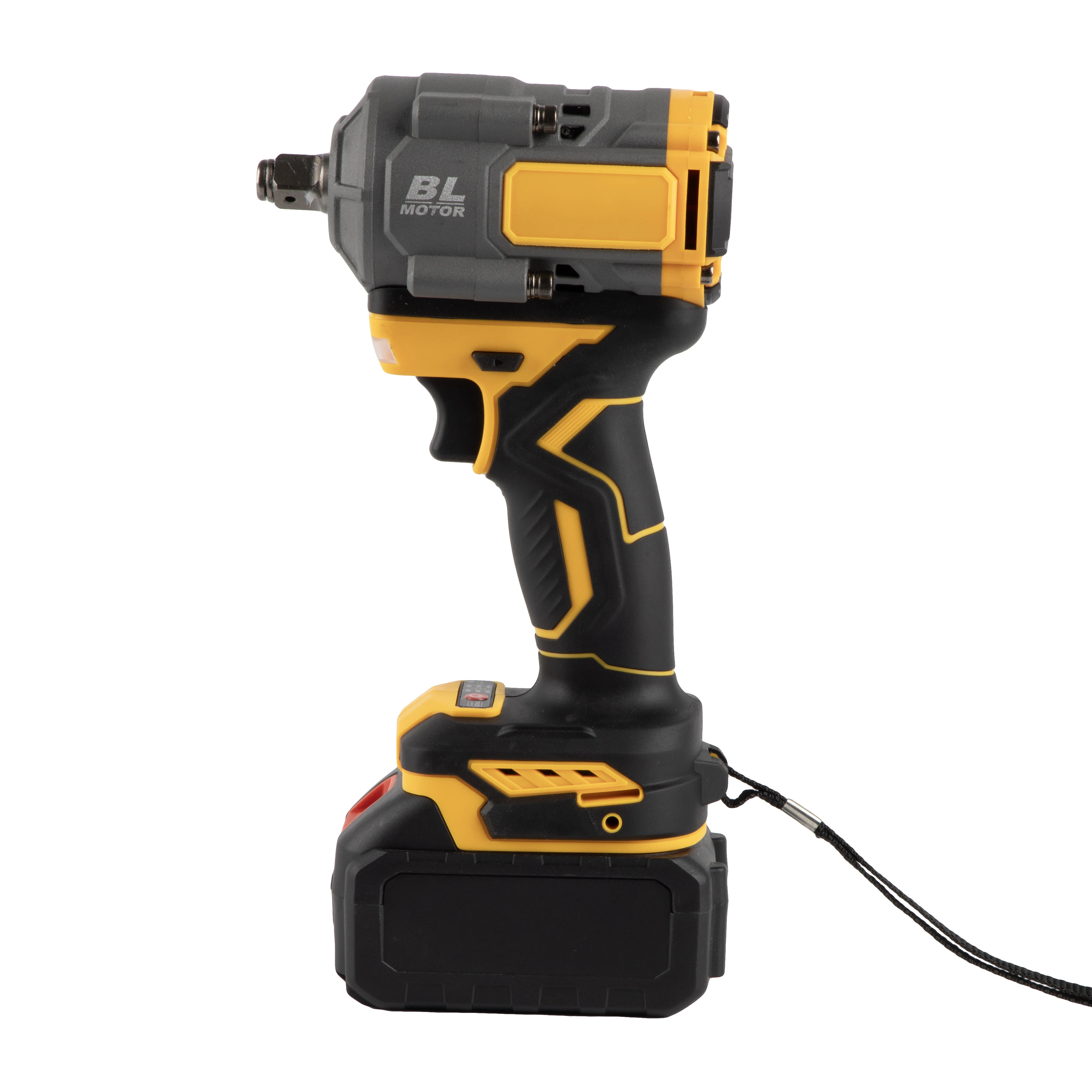 도매 맞춤형 21V 충전식 무선 임팩트 렌치 브러시리스 전동 공구 1/2 자동차용 렌치 전기 토크 렌치