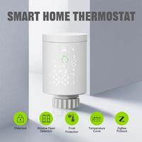 Intelligent Thermostat Radiator Tuya Zigbee Wifi APP Connect Thermostat Valve Controller Support Alexa Google for Home Assistant