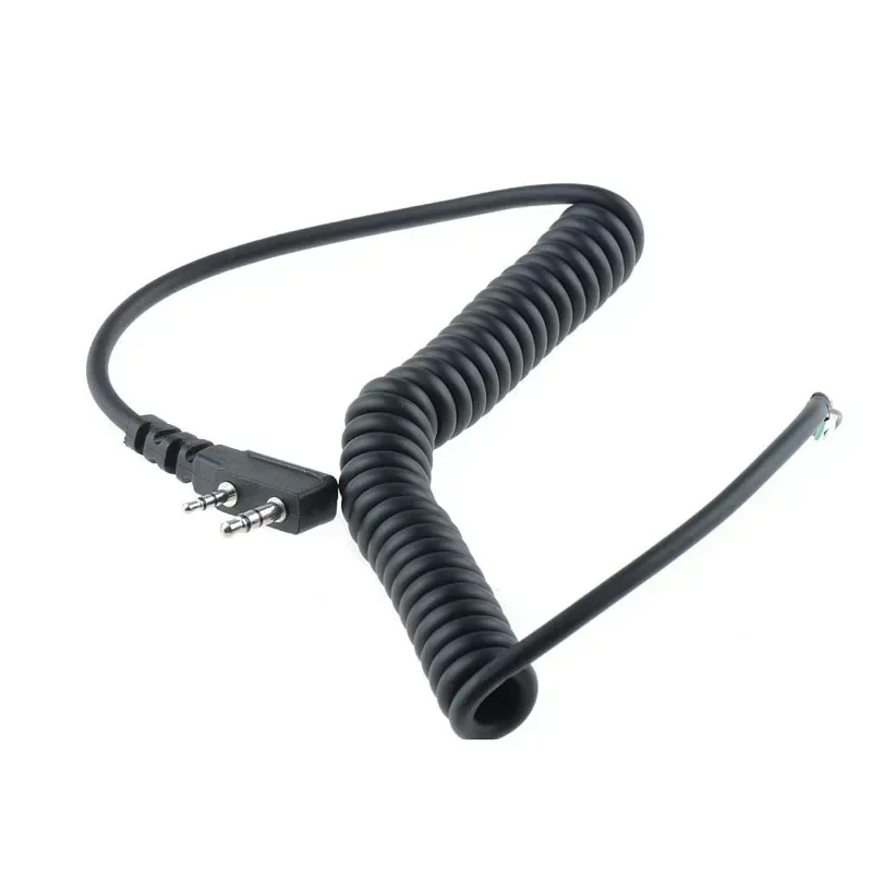 

4 Wire Mic Speaker Cable Speaker Mic Walkie Talkie Speaker Cable For Baofeng UV5R UV-5R For TK370 Walkie Talkie