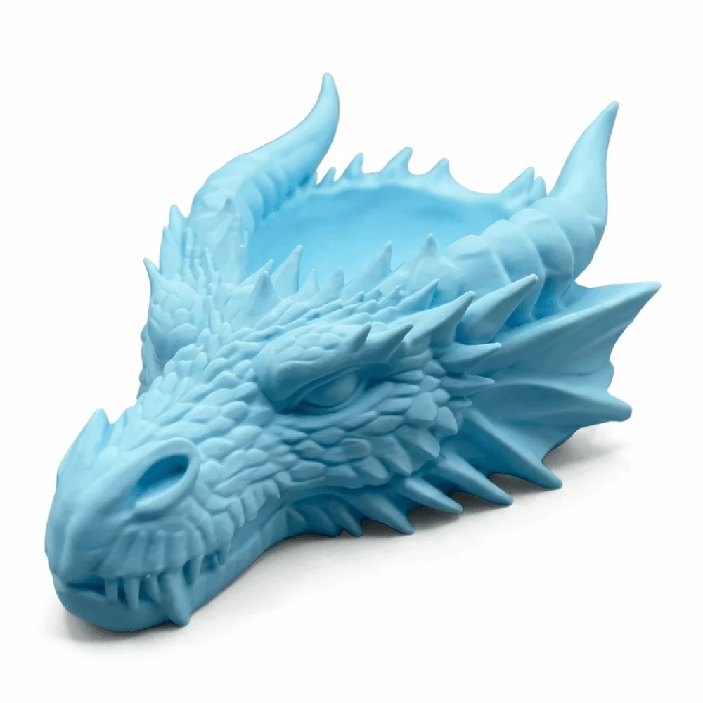 Organizer 3D Print Dragon Head Storage Tray Multi Functional Gothic Jewelry Display Holder Funny Home Decorations Bedroom