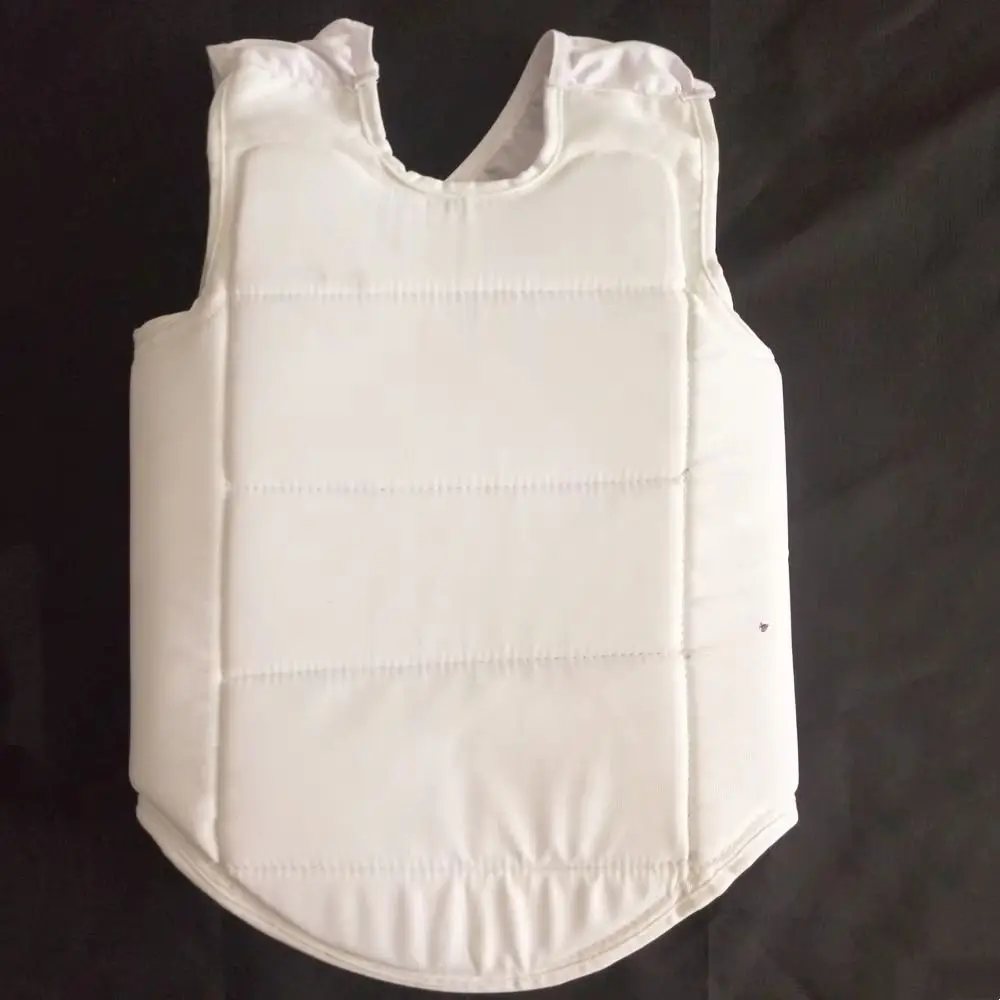 Adjustable Taekwondo Protector Vest Body Protector Training Uniform Taekwondo Chest Guard Heavy Punching Vest Shield