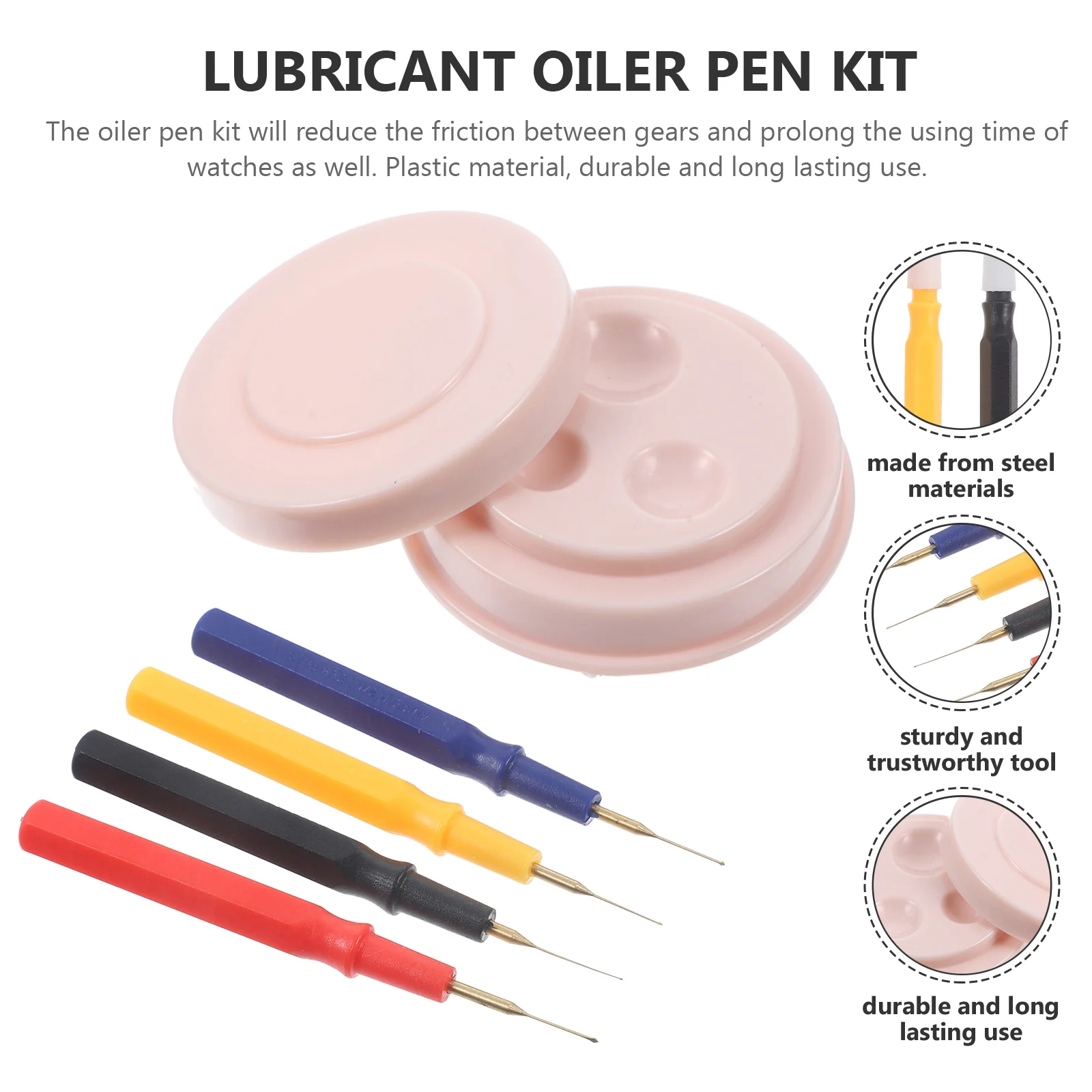 Watch Repair Tool The Tools Kit Oiler Pin Pen Filling Clock Mini Lubricant Plastic Watchmaker