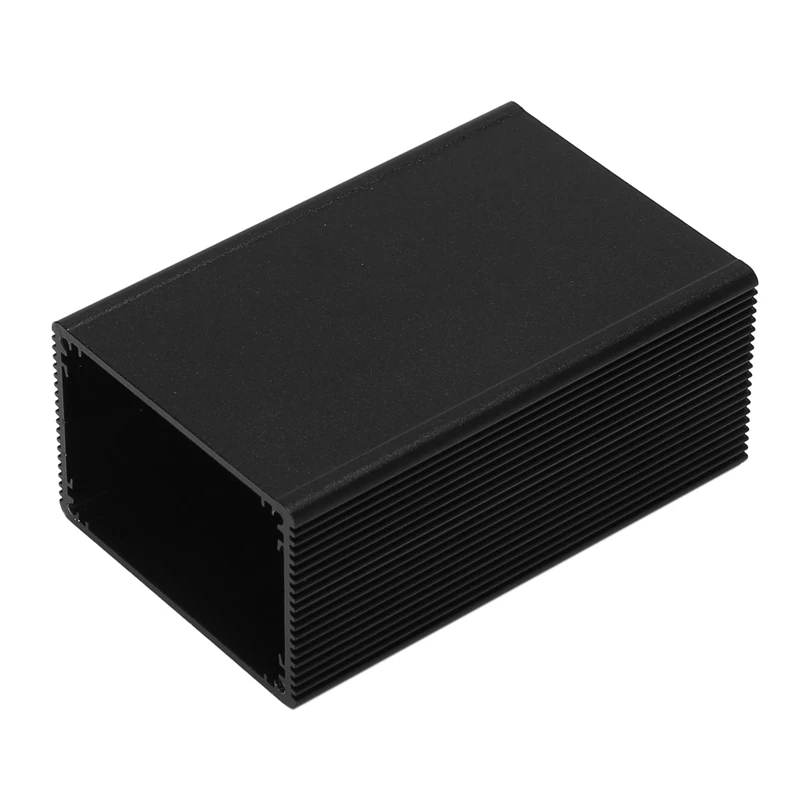 Aluminum Alloy Instrument Aluminum Shell, 100 X 66 X 43Mm Aluminum Power Amplifier Housing, DIY PCB Controller Housing