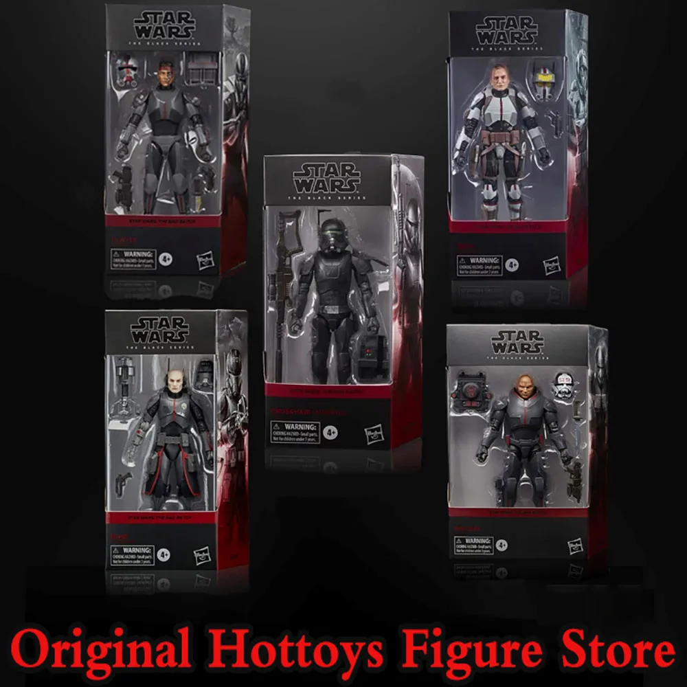 1/12 Soldier Star Wars Defective Product Team Echo Technician Black Series Hunter Clearing King Full Set 6'' Action Figure Toys