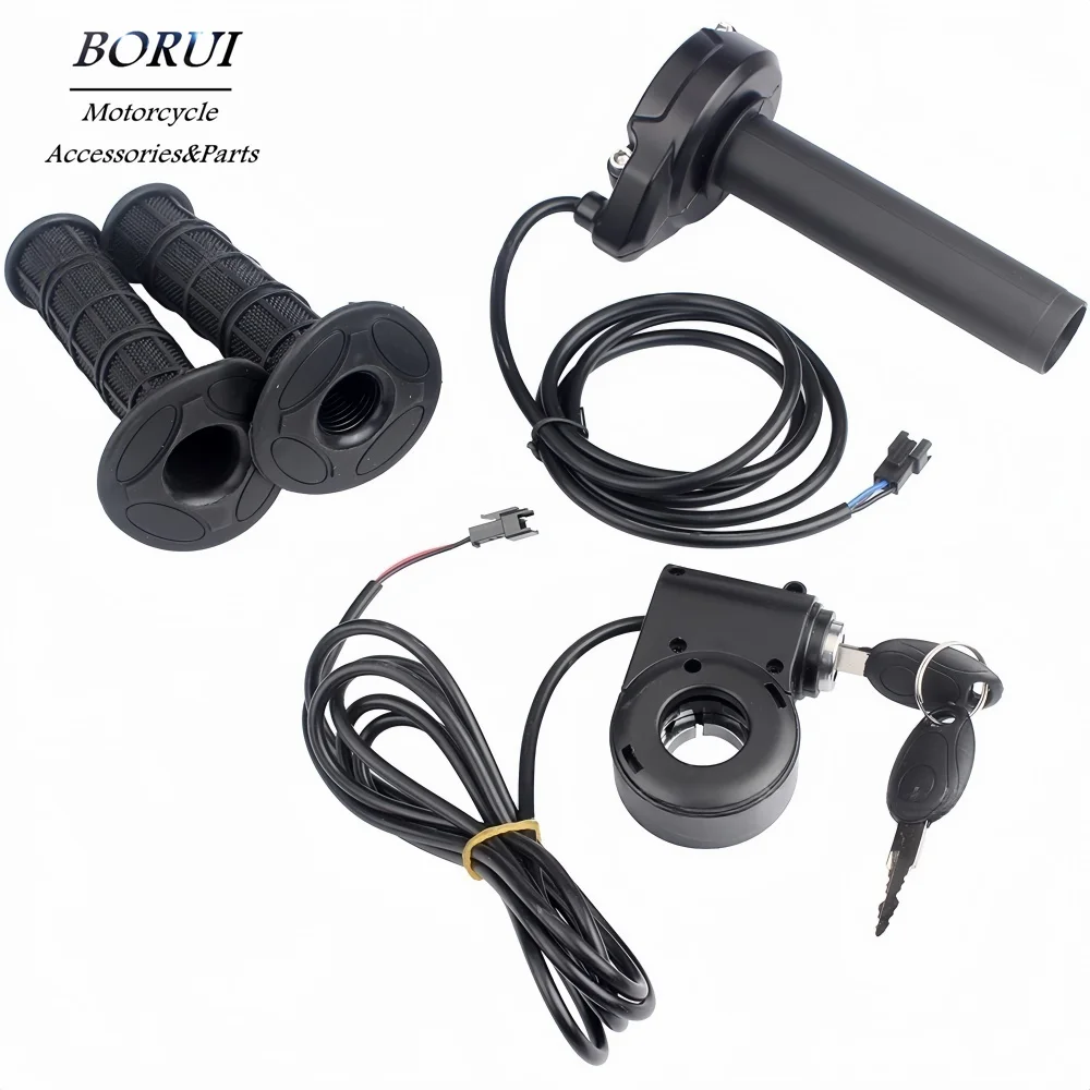

Black Throttle Handle Start Key kit for RIDSTAR Q20 MINI PRO MN26 H20 PRO DC26