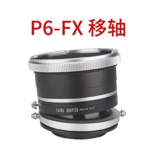 

p6-FX tilt lens adapter for p6 Pentacon 6/Kiev 60 p60 Lens to Fujifilm FX XE3/XE1/XH1/XA7/XA10/xt10 xt30 xpro2 xt4 xt100 camera