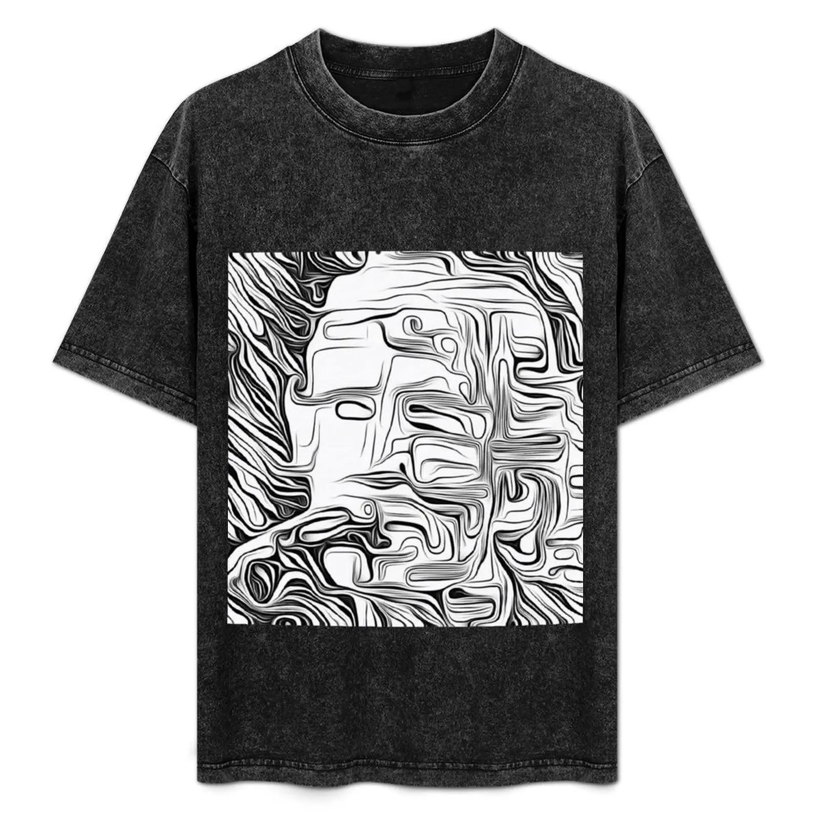 

Roger 1 the floydian rockstar of pink waters High Quality digital drawing T-Shirt oversized t shirt mens graphic t-shirts anime
