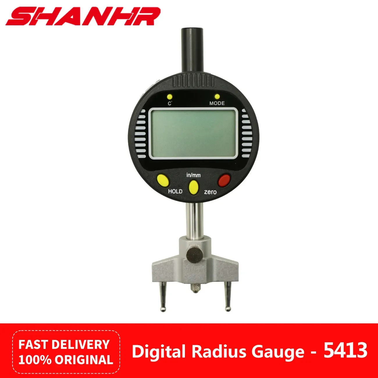 SHANHR High Accuracy Digital Radius Gauge Digital Multi-indicators Radius Indicator
