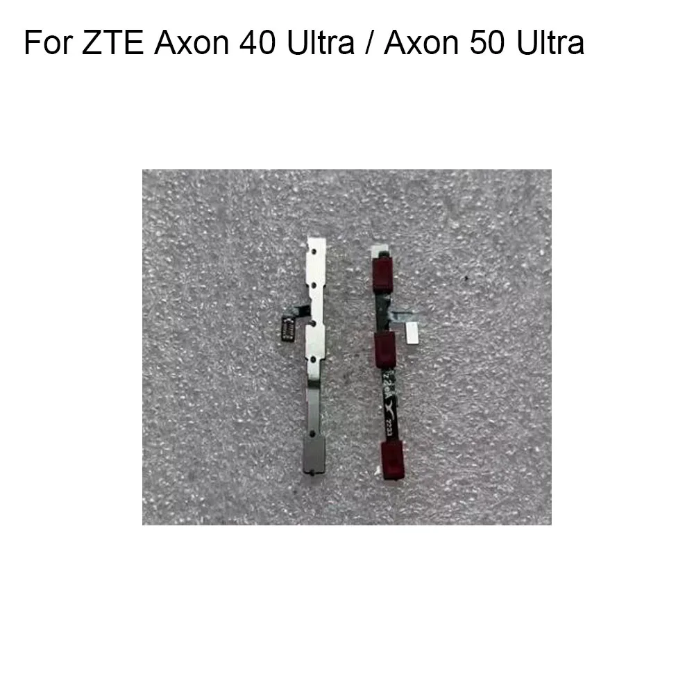 For ZTE Axon 40 Ultra Power Volume Button Flex Cable FFor ZTE Axon 50 Ultra  Power On Off Volume Up Down Connector