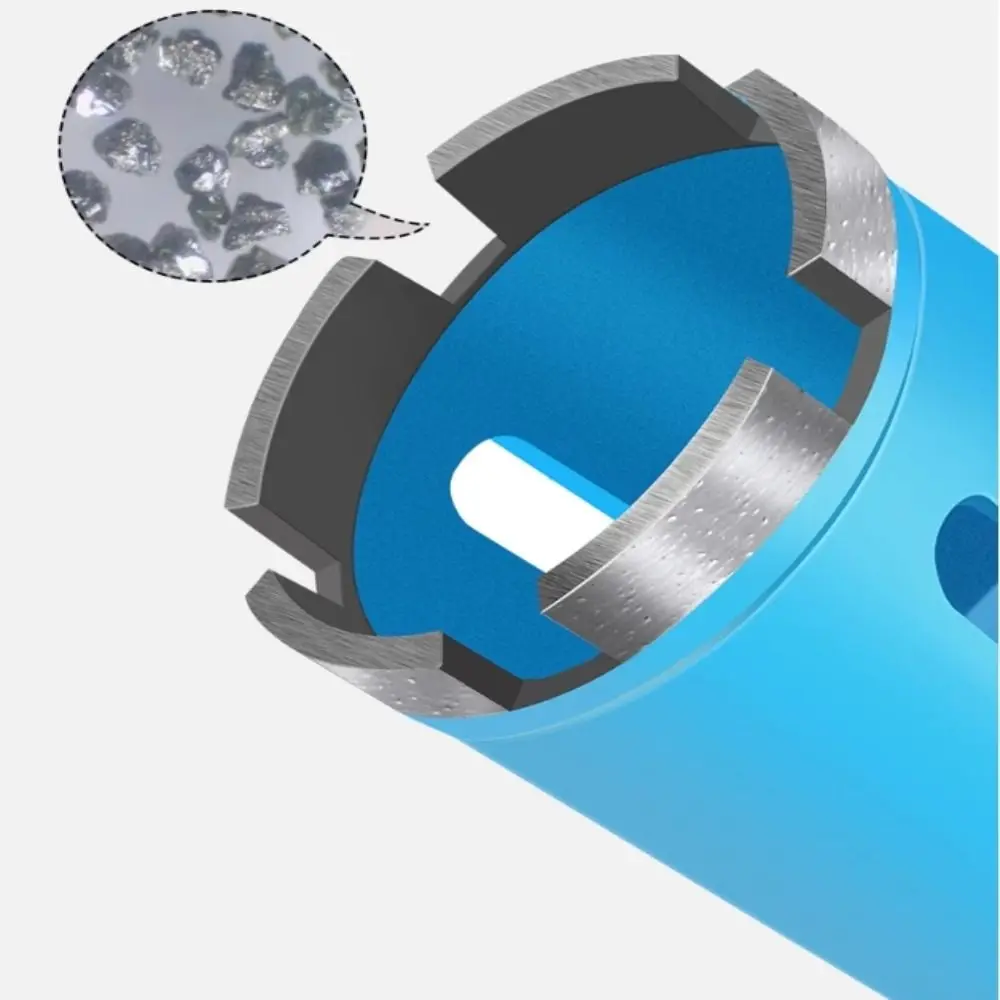 

Blue Coating Coated Drill Bit Position Drill Special Electric Hole Opener Angle Grinder Quick Hole Punching Tile Drill Bit