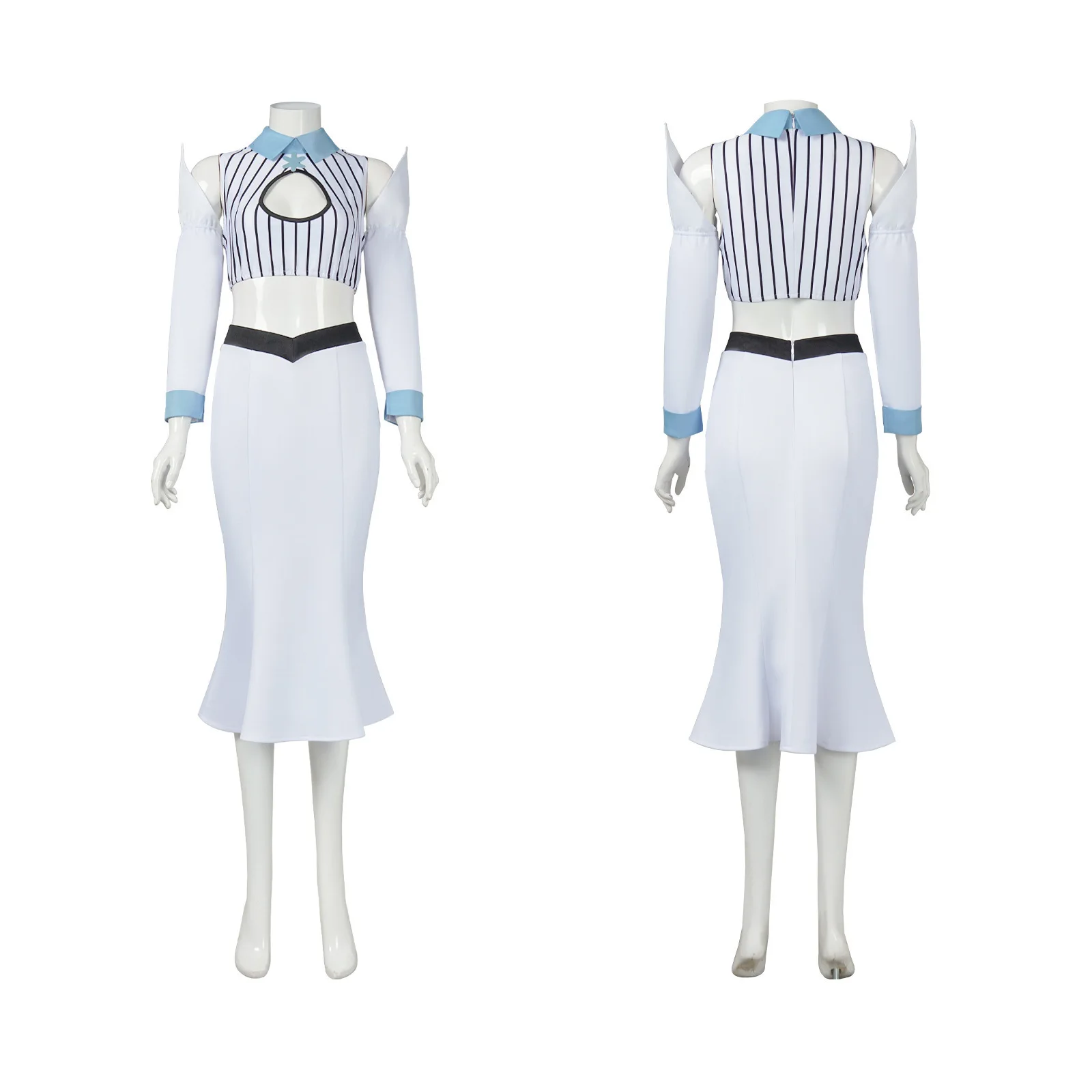 Bleach Inoue Orihime cosplay costume, anime game role-playing outfit, Bleach princess Inoue Orihime cosplay view 3