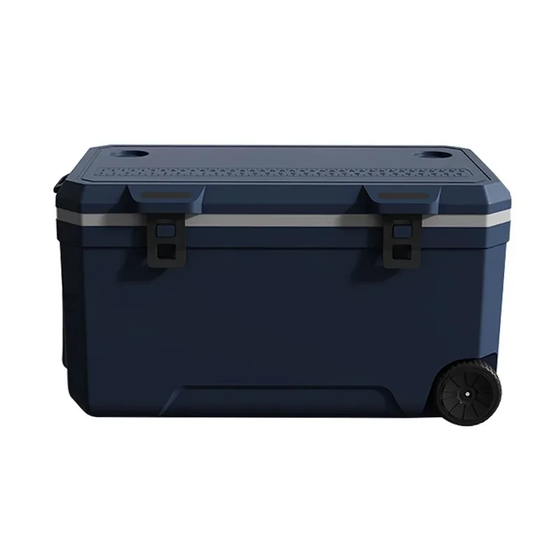 

Portable wheeled incubator, outdoor camping fishing refrigerator