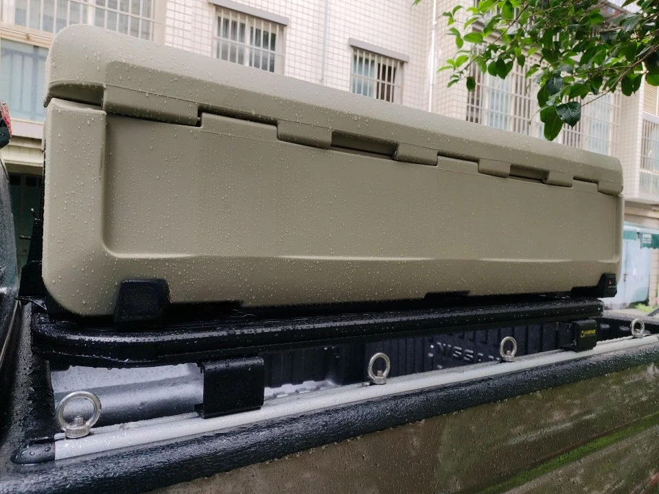 110L Roof equipment box, car storage roof waterproof storage box, protective box, fishing rod  bow equipment