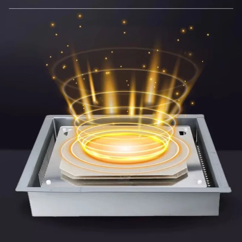 Household and commercial built-in invisible infrared electric induction furnace hidden magnetic granite ceramic stove rock
