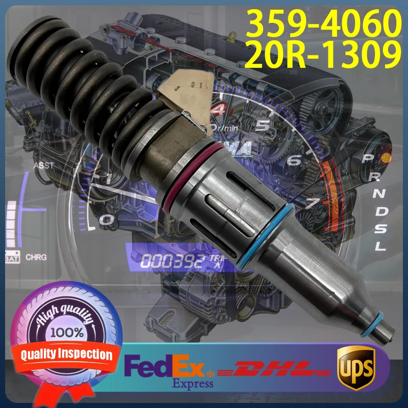 

6PCS 359-4060 20R-1309 High Quality Diesel Fuel Injector 3594060 20R1309 for Caterpillar CAT C15E Engine SR4B Generator