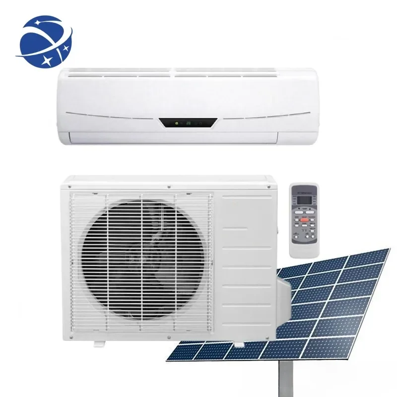 YYHCEnergy Saving Home AC Portable Split Air Conditioner Solar Powered Hybrid Off Grid DC Air Conditioner