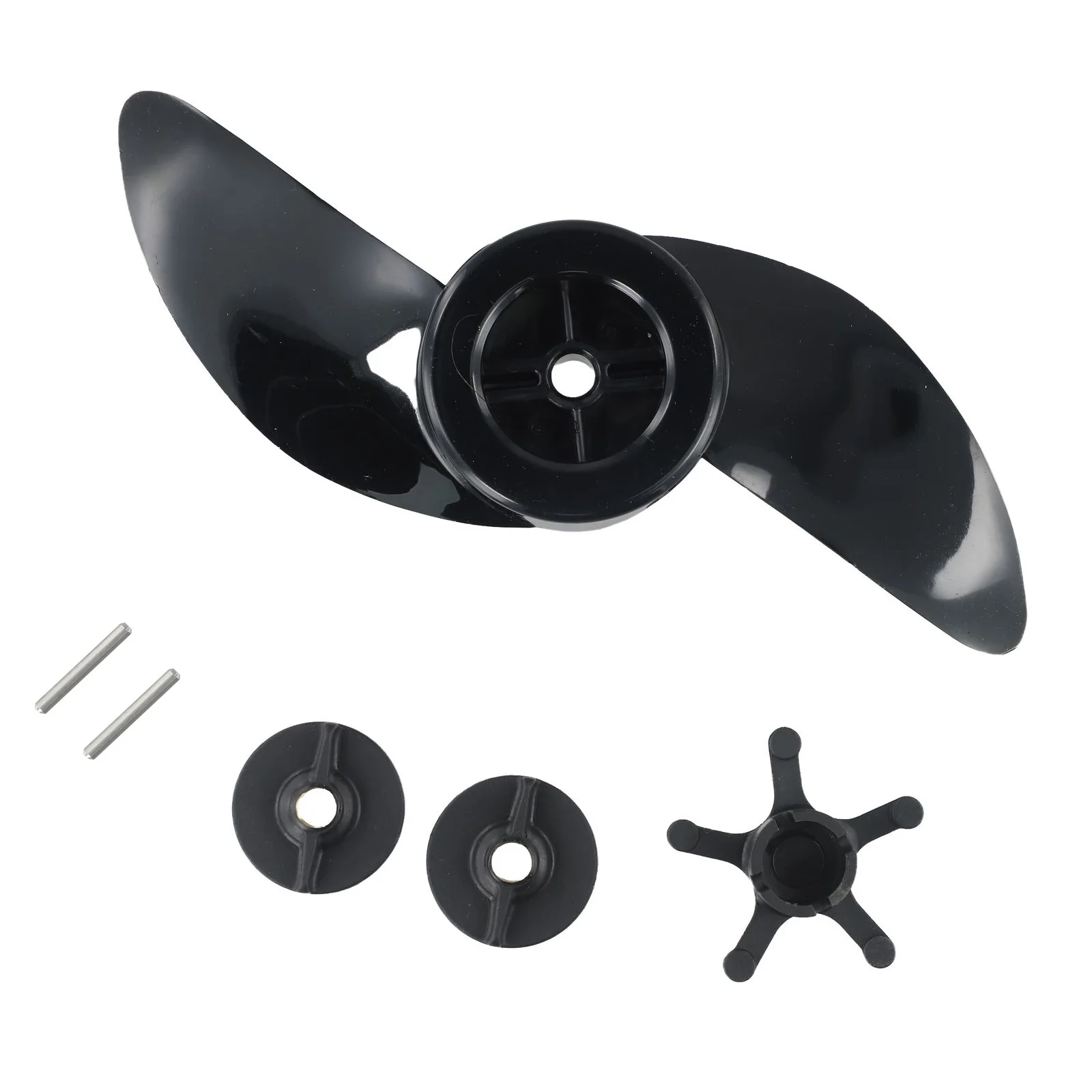 Accessories Two-blade Propeller Propeller Watersnake Two-blade Black Electric Motors Plastic Exquisite High Quality