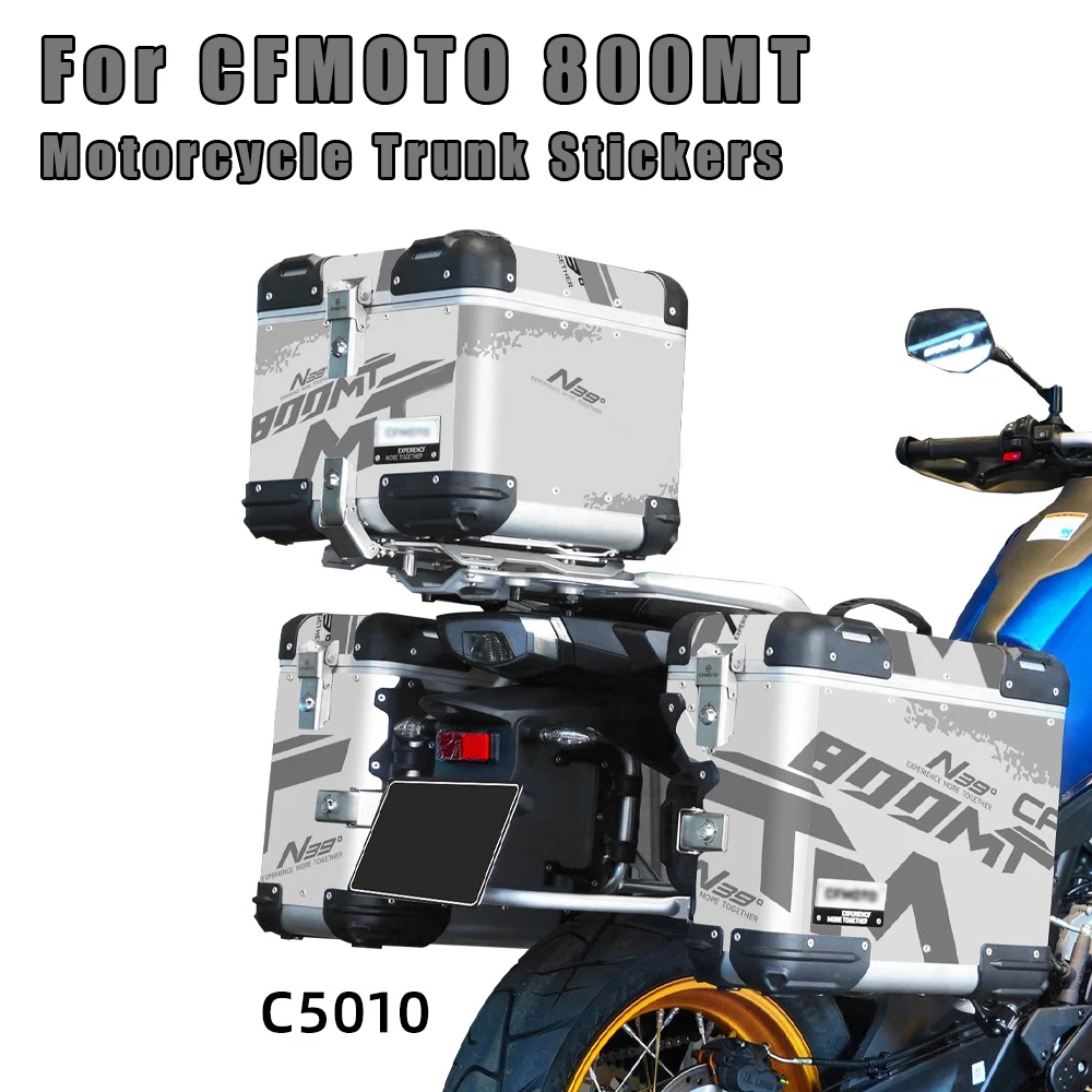 

For CFMOTO 800MT 800 MT Motorcycle Stickers Moto Trunk Decoration Sticker Back Tool Box Protect Decal TailBox Suitcase Paster