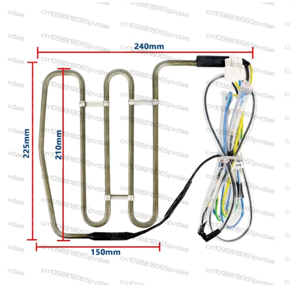 Original for BCD-516WKPZMA(E) Refrigerator Defrosting Heater Electric Wire DA000731701 Heating Tube Heating Pipe 210W