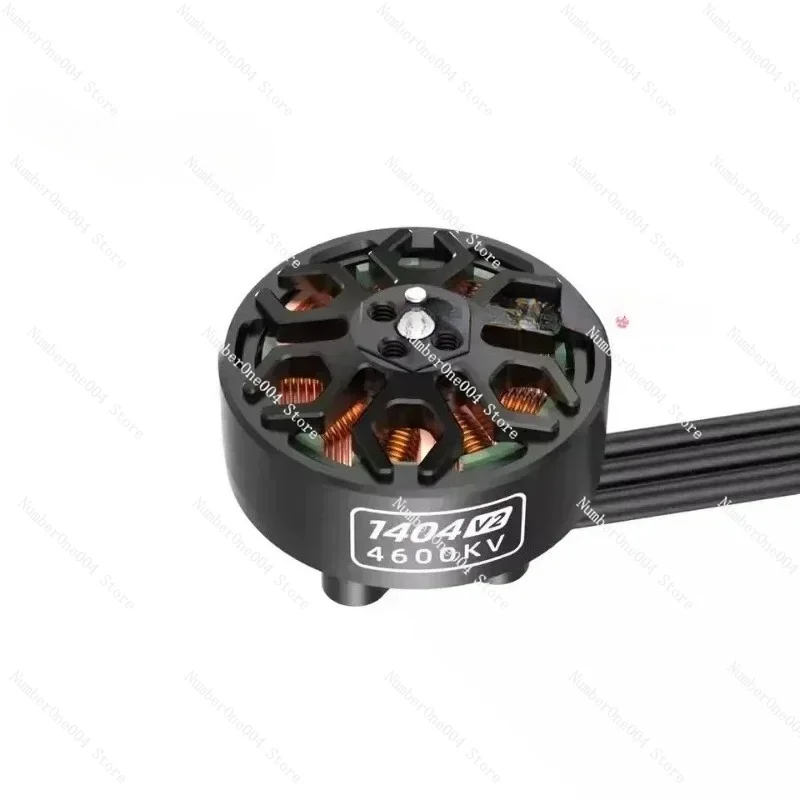 For 1404 V2 4600KV Brushless Motor, Reliable for 2.5-4 Inch Quadcopter & FPV Drone