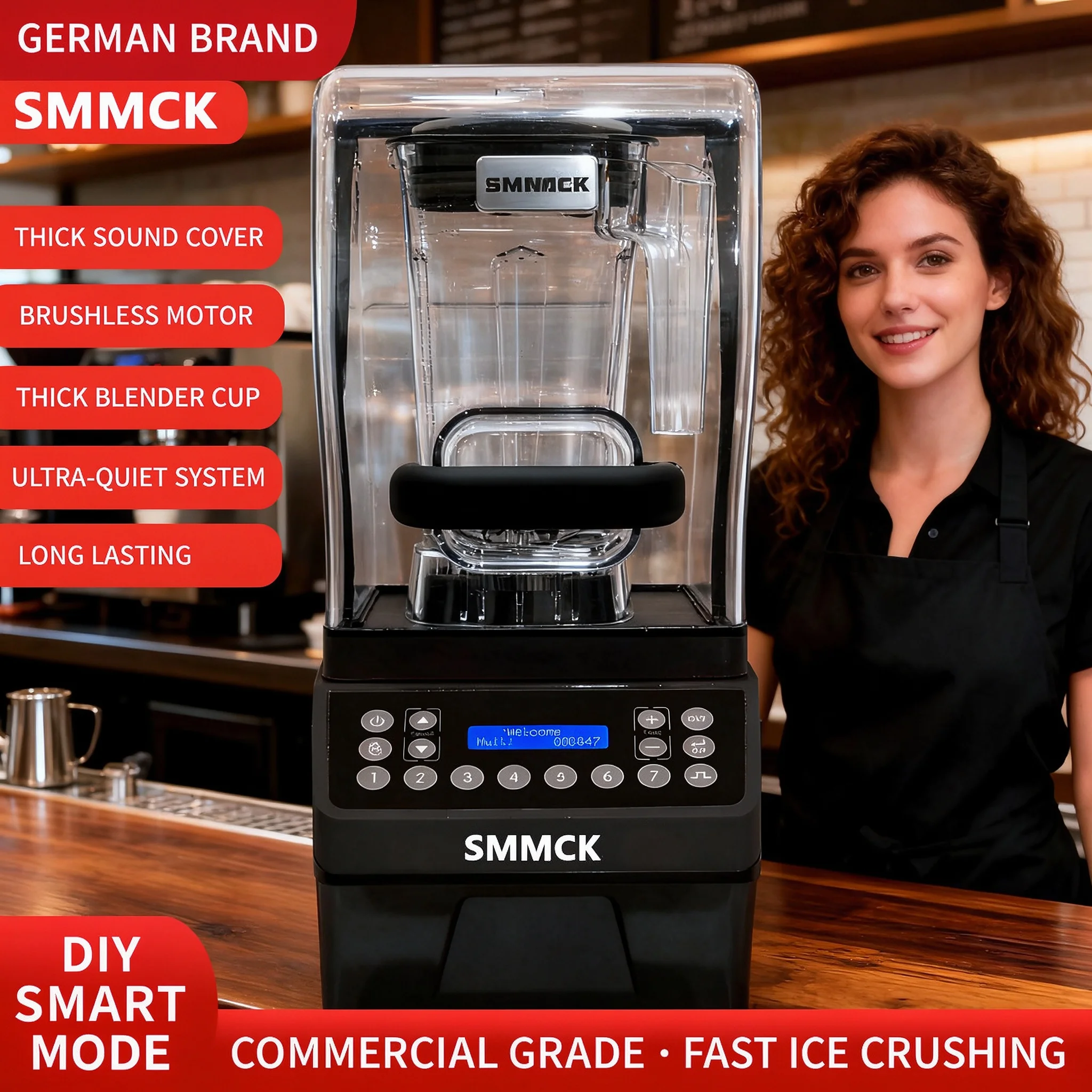 SMMCK High-Power Smoothie Blen - Blender 评论和价格