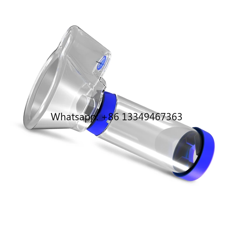 Suministros médicos portátiles, botella para inhalador de asma y vapor Nasal, aerocámara, envío rápido
