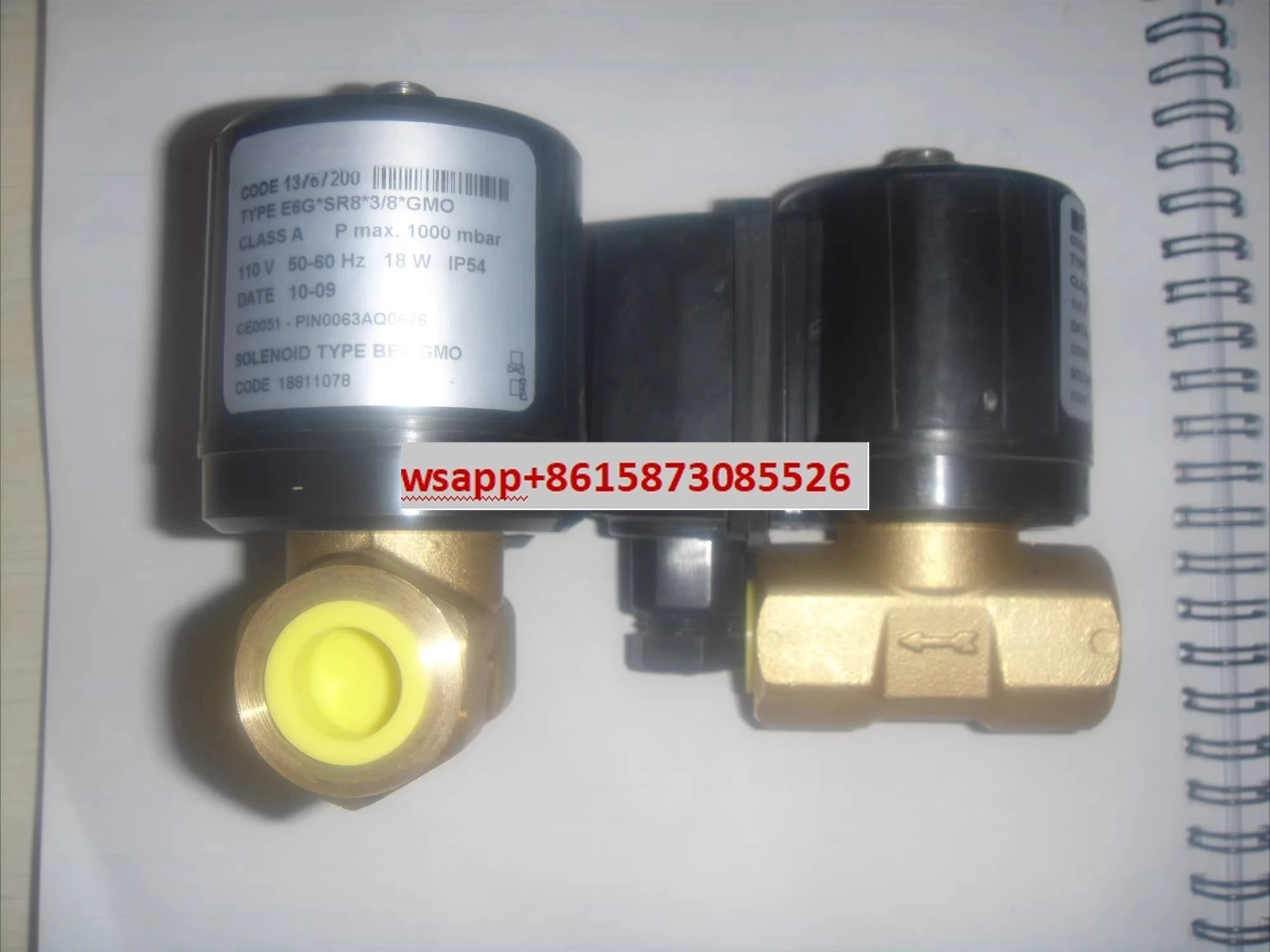 

Electromagnetic valve E6G * SR8 * 3/8 * GMO