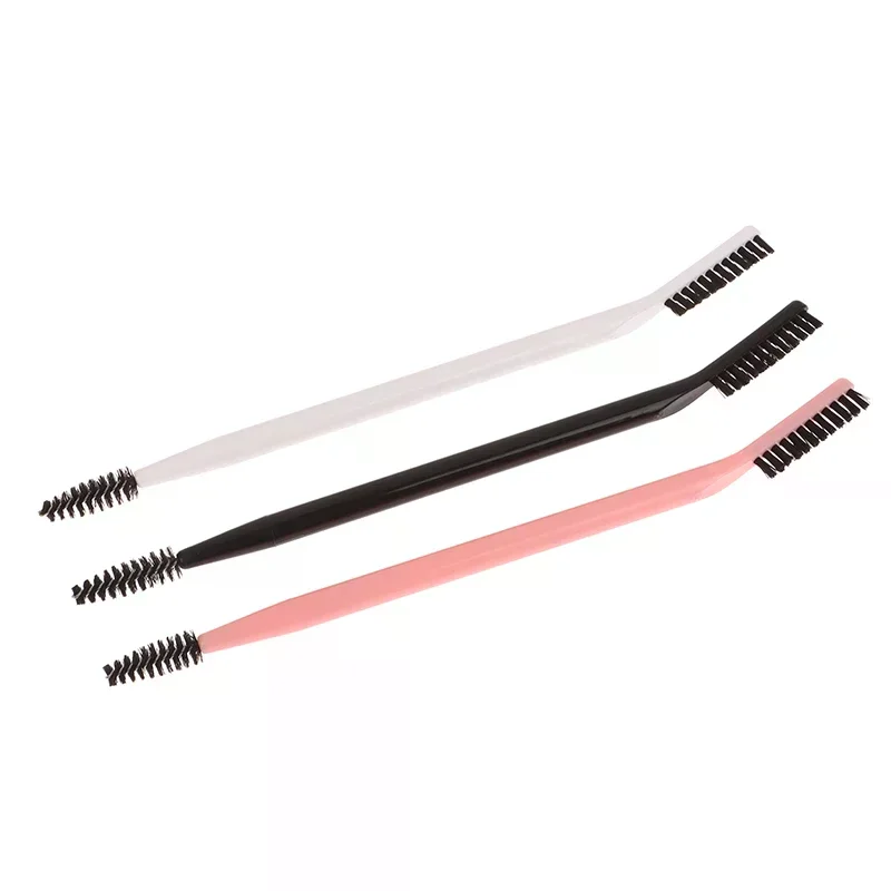 Reusable Double Headed Eyebrow Eyelash Shaper Eye Brow Brush Eyebrow Brush Eyelash Comb For Grooming Brows Makeup Tool