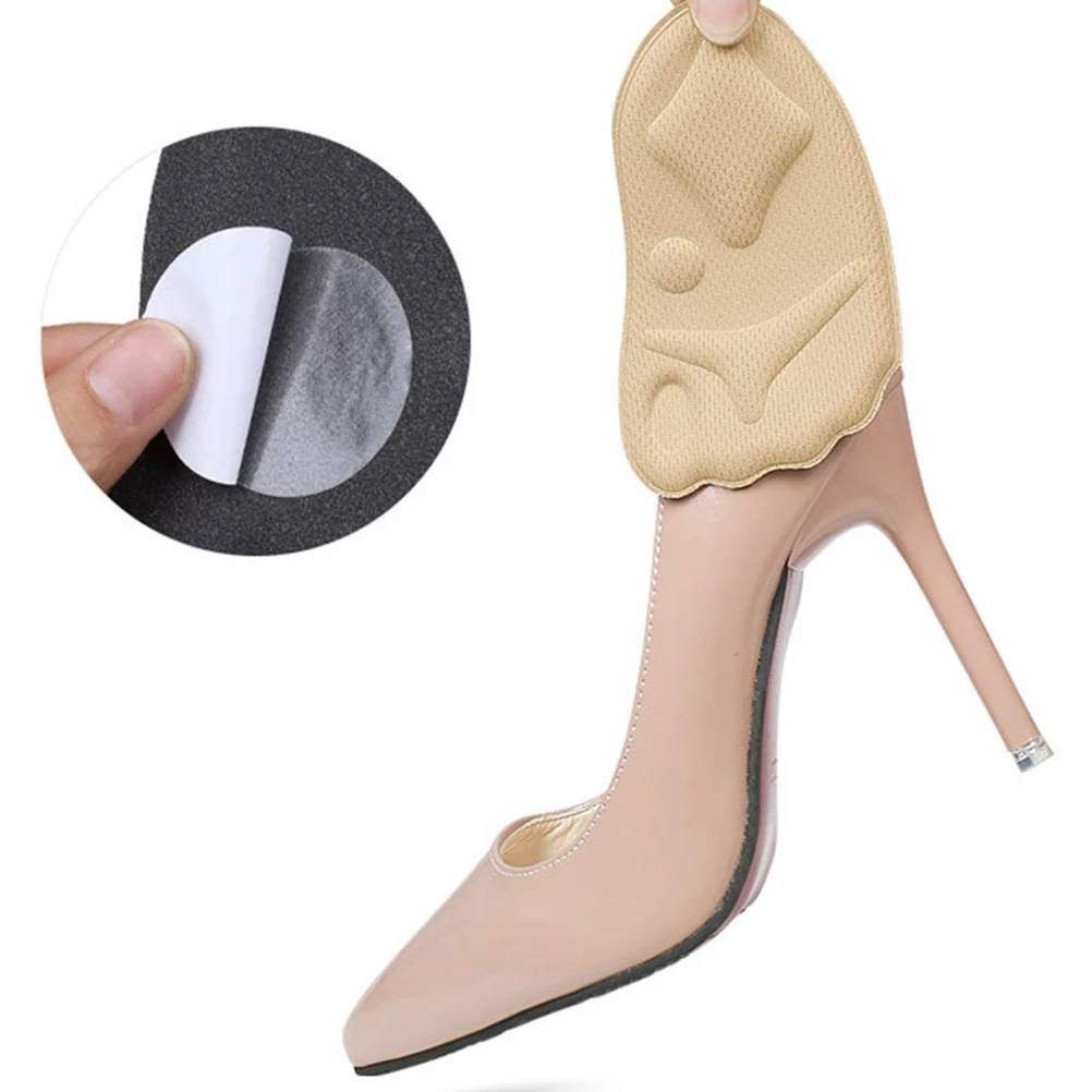 

6Pairs High Heel Pads Anti-Slip Insoles Forefoot Cushions Pain Breathable Odor Absorb Long Service Life