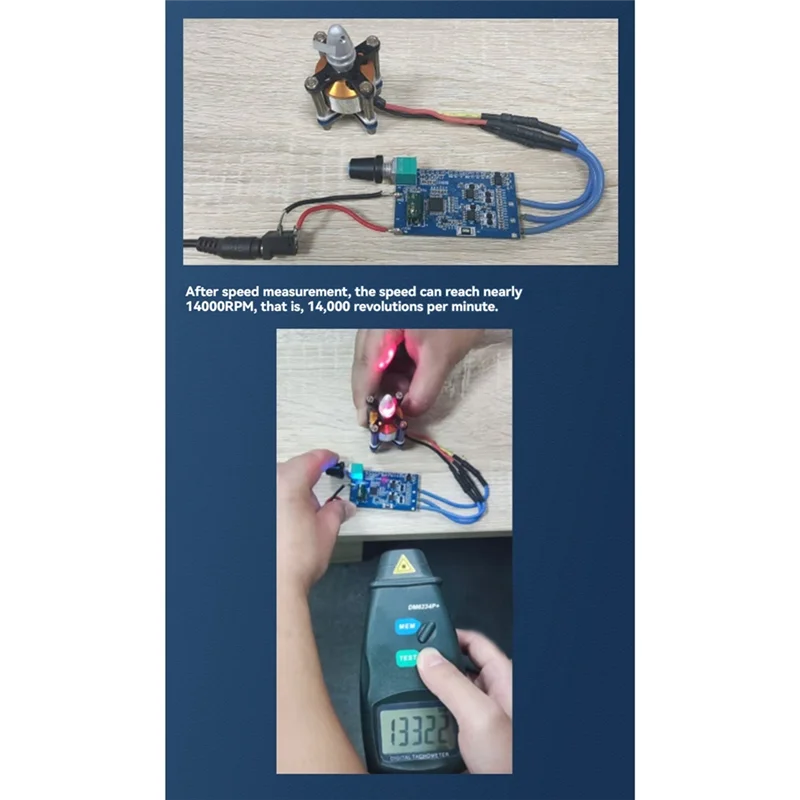 

AED5-3-фазный бесщеточный двигатель ESC, модуль контроллера скорости с потенциометром DC12-24V 10A STC32G для двигателя