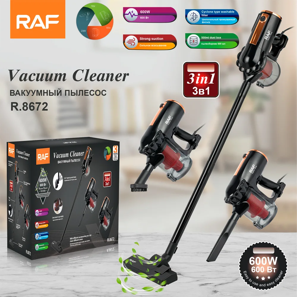 RAF Wired Vacuum Cleaner Household Hand-held High-power Vacuum Portable Large Suction