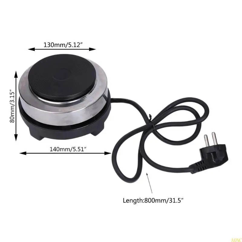 A0NC 220V 500W電気ミニストーブホットプレート多機能調理コーヒーヒーター