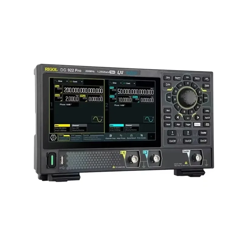 RIGOL DG902 Pro 70MHz  1.25Gsa/s 16bits Function/Arbitrary Waveform Generator 2 Channel 7