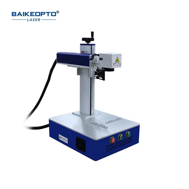 

Aluminum Gold Silver Rings Fiber Laser Marking Machine Of Raycus Laser Source Factory Price