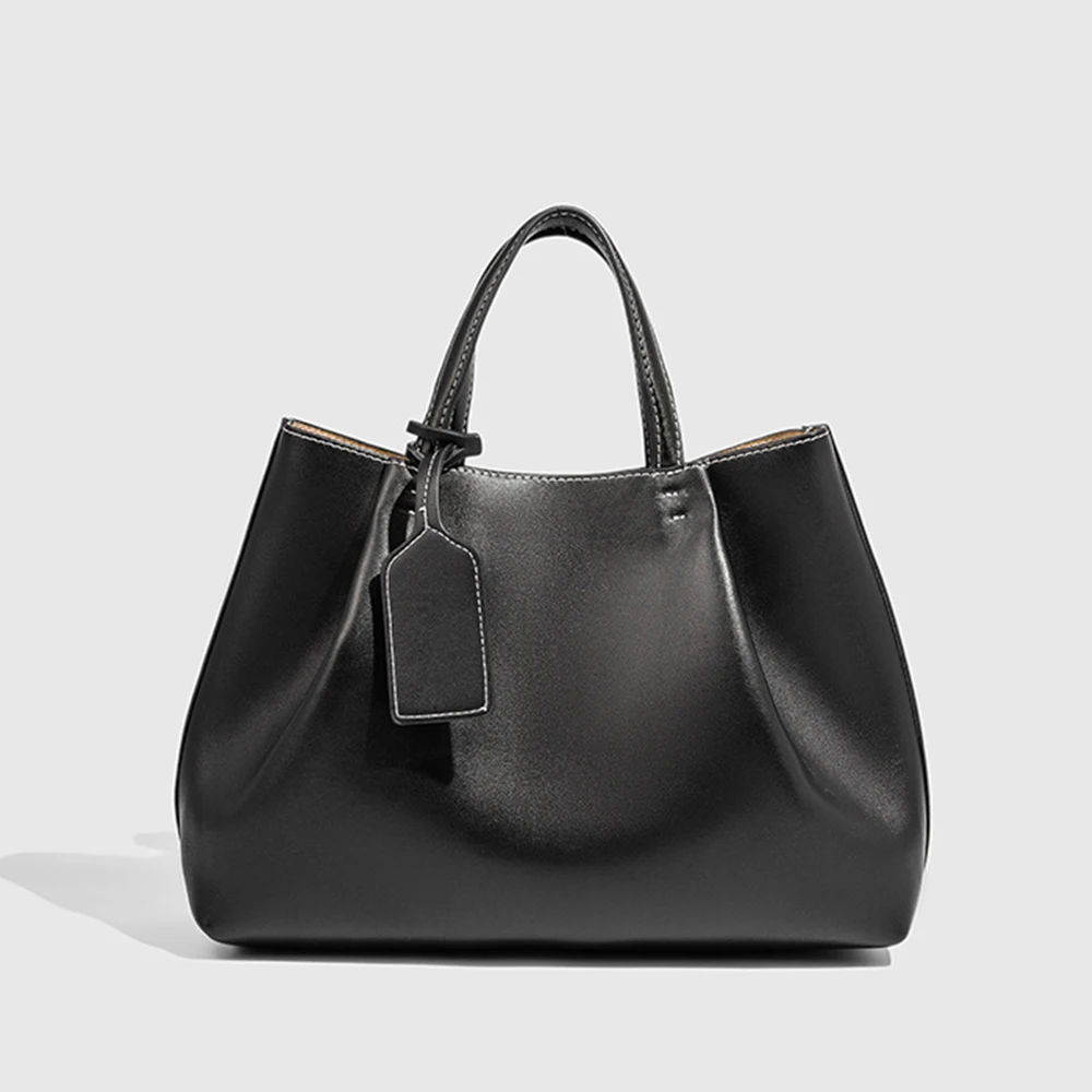 

Fashion Ruched Women Handbags Designer PU Leather Shoulder Bag High Quality Crossbody Bags for Women Bucket Bag Female Clutch