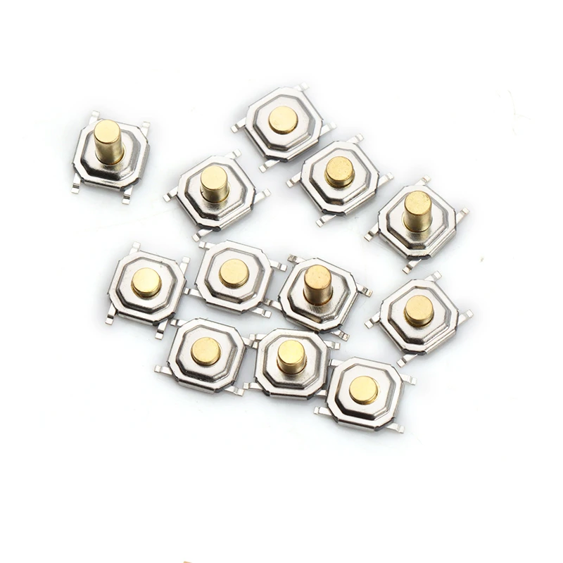 100PCS PCB Tactile Push Button Switch 4*4*1.5/1.6/1.7/1.9/2/2.3/2.5/3/3.5/4/4.3/5/6mm Mini In Stock