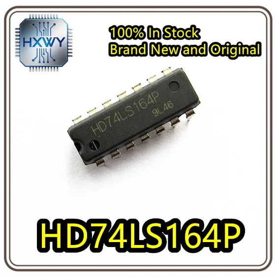 10/50 pieces HD74LS164P DIP-14 8 Bit Parallel Output Serial Shift Register Chip New Original Stock