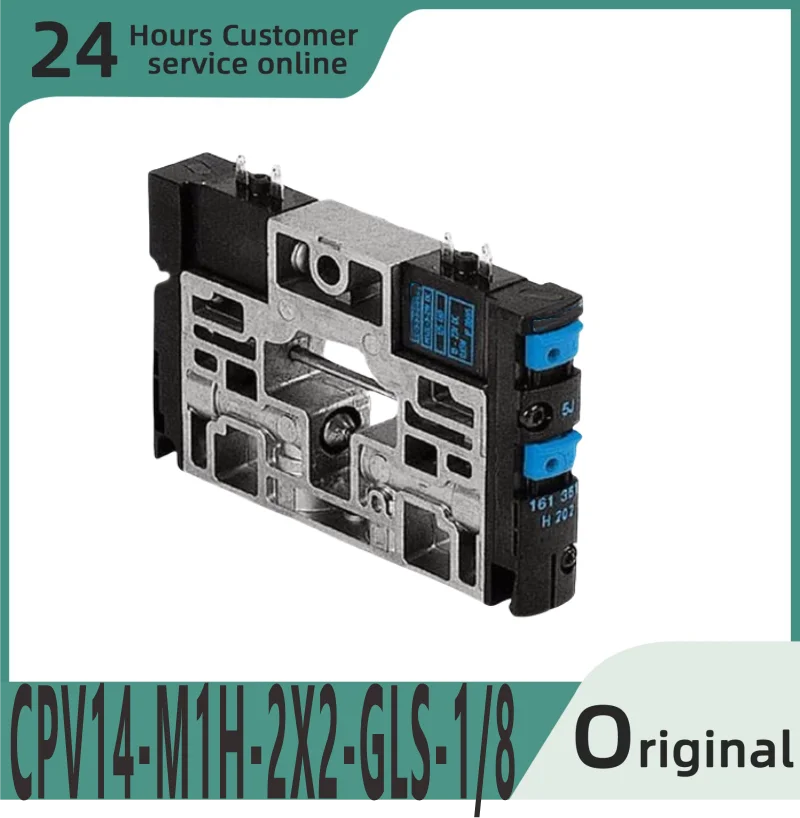 

Совершенно новый оригинальный электромагнитный клапан CPV14-M1H-2X2-GLS-1/8 185883
