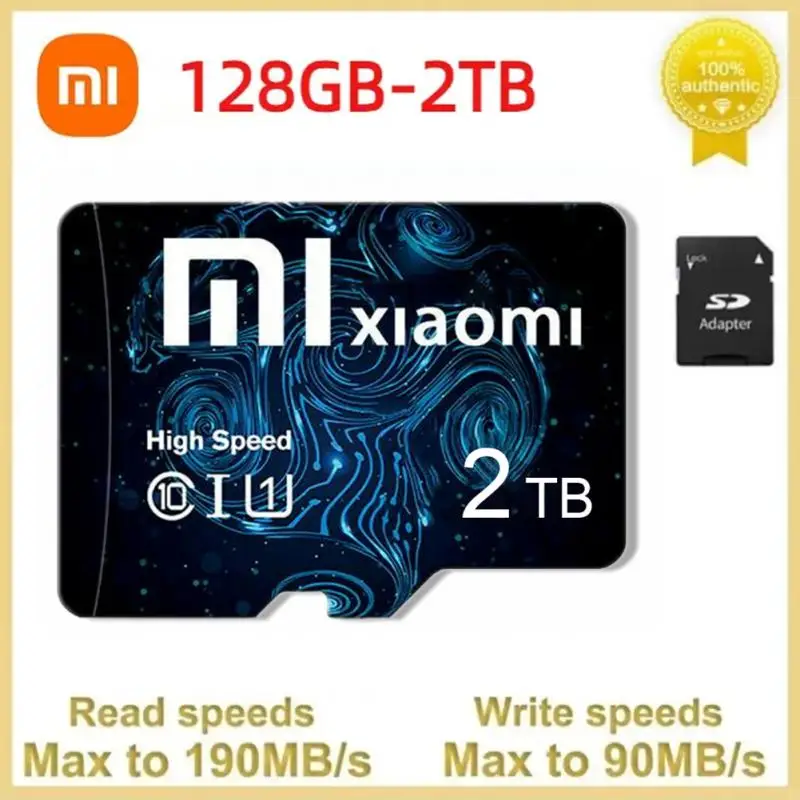 XIAOMI-tarjeta Micro TF SD De alta velocidad para Nintendo Switch, Memoria Flash De 2TB, Clase 10, 100 MB/S, 1TB, 128GB, 256GB