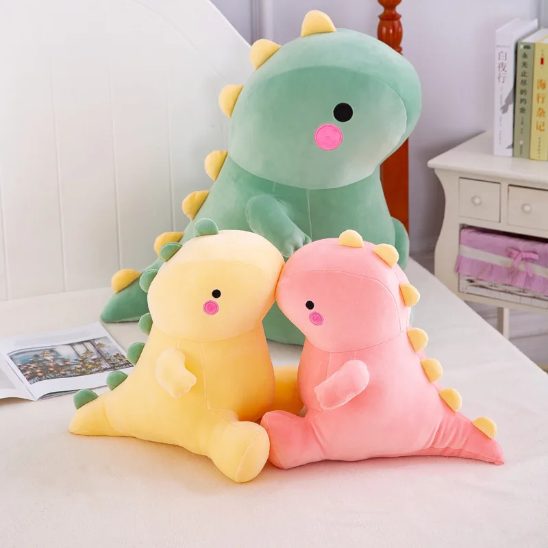 

20-30cm Squishy Dinosaur Doll Plush Toy Soft Dino Plushie Little Cartoon Kawaii Animal Kids Birthday Stuffed Animal Patung Dolls