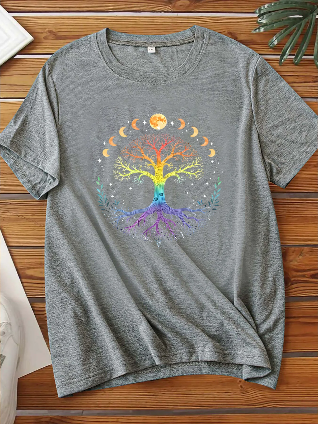 

Женская футболка больших размеров с круглым вырезом и короткими рукавами, с принтом, размеры 1-7XL, удобный повседневный топ для женщин (Fan Gear)