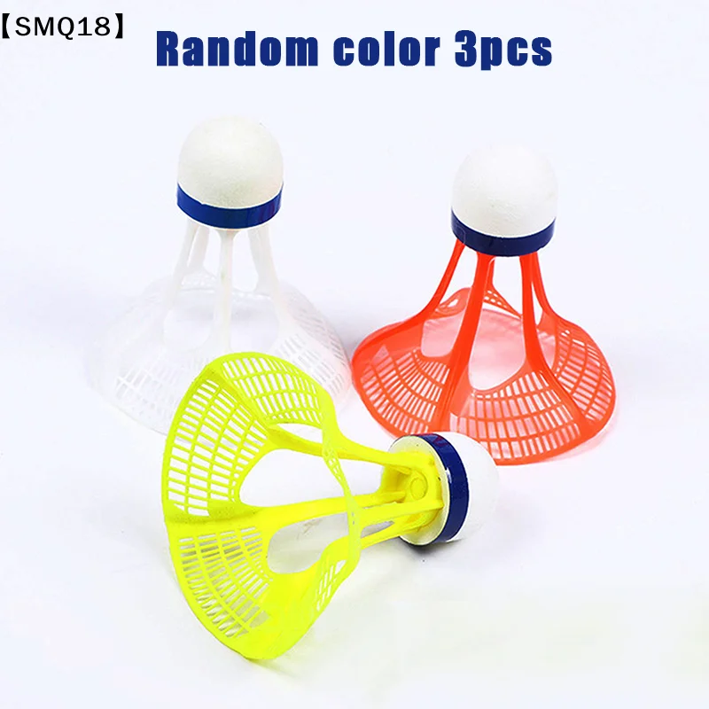 3 peças de badminton à prova d - Badminton Nylon Shuttlecock avaliação e preço