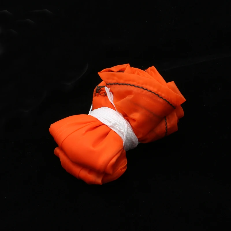 1PCS Orange Parachute Dia 70/100/150cm Reusable Recovery Parachutes Anti-Fall Protection Canopy for RC Model Water Rocket Drone