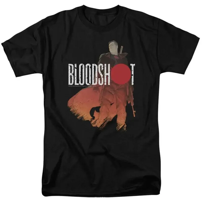 Bloodshot Taking Aim T Shirt Licensed Comic Book Black