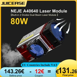 NEJE A40640 CNC Laser Module kits With Air Assist 80W Laser Head Blue Light TTL Module For Laser Cutting Machine Laser Engraving