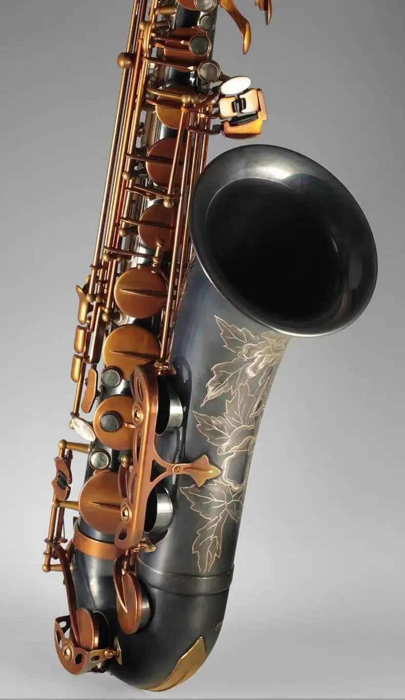 Yanagisawa  Gold Copper Vintage Tenor Saxophone, Professional Tenor Sax Wind Instrument