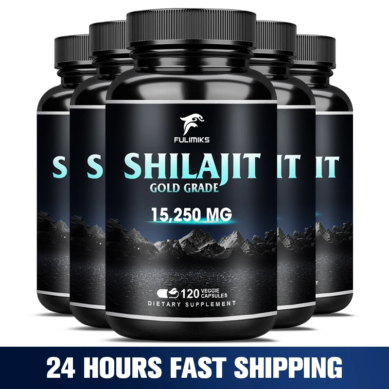 

Капсулы Himalaya Shilajit, оригинальные минералы высокого уровня для энергии, силы мышц и иммунитета, выносливости для взрослых