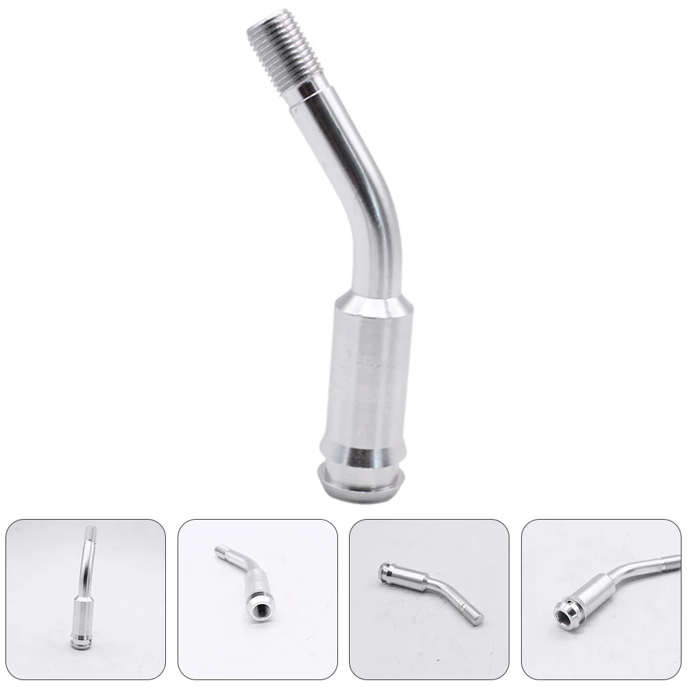 

Gear Knob Extender Bend Gear Shifter Lever Compatible for T4 Straight Car Lever Extender Aluminum Alloy Car Shifter Extension
